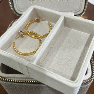 Kendra Scott 18k GV Hoops